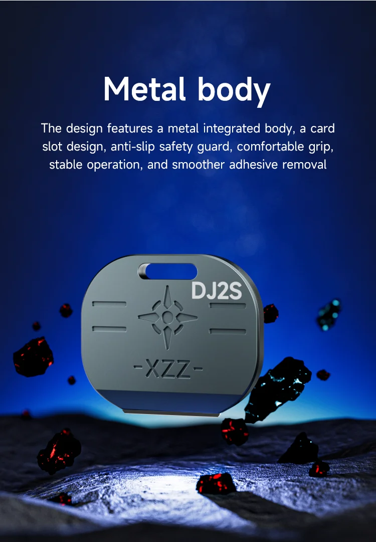 XinZhiZao Dual-Sided Metal Blade Fixture Glue Remove Tool