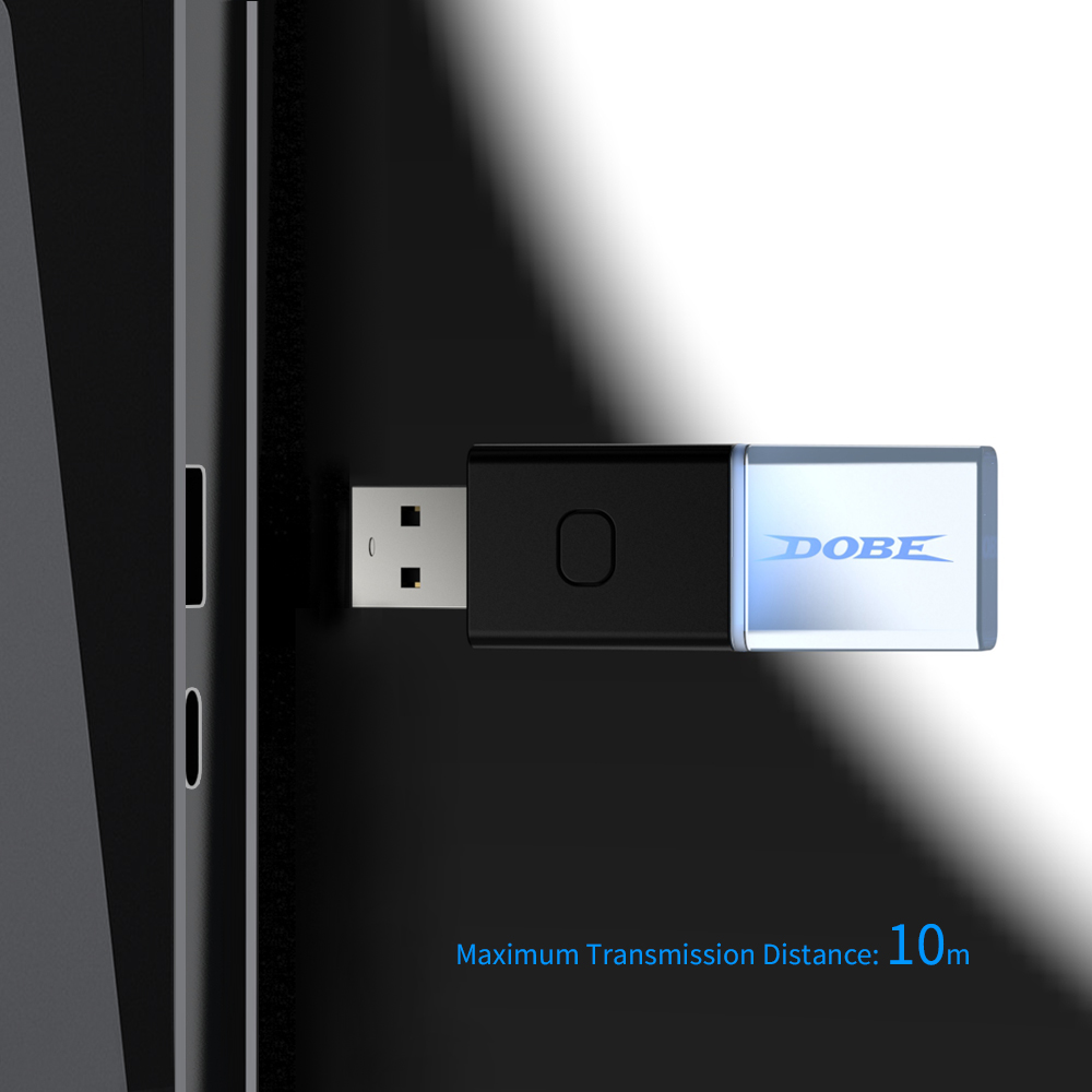 Dobe Bluetooth Receiver for PlayStation 5 / PC / Laptop (Only Ground Shipping)