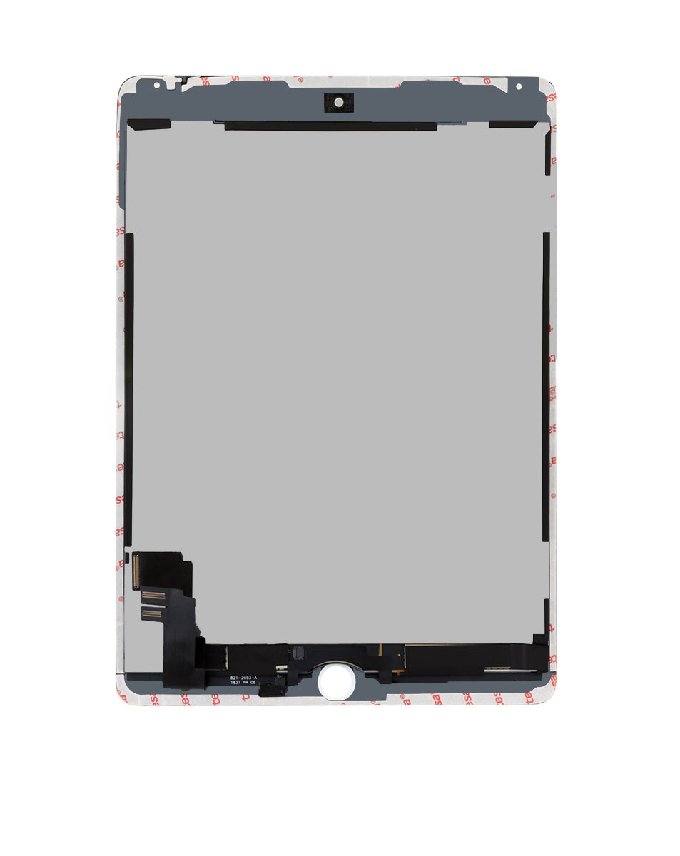 LCD and Digitizer Assembly for iPad Air 2 (WHITE) (Sleep / Wake Sensor Flex Pre-Installed) (Premium)