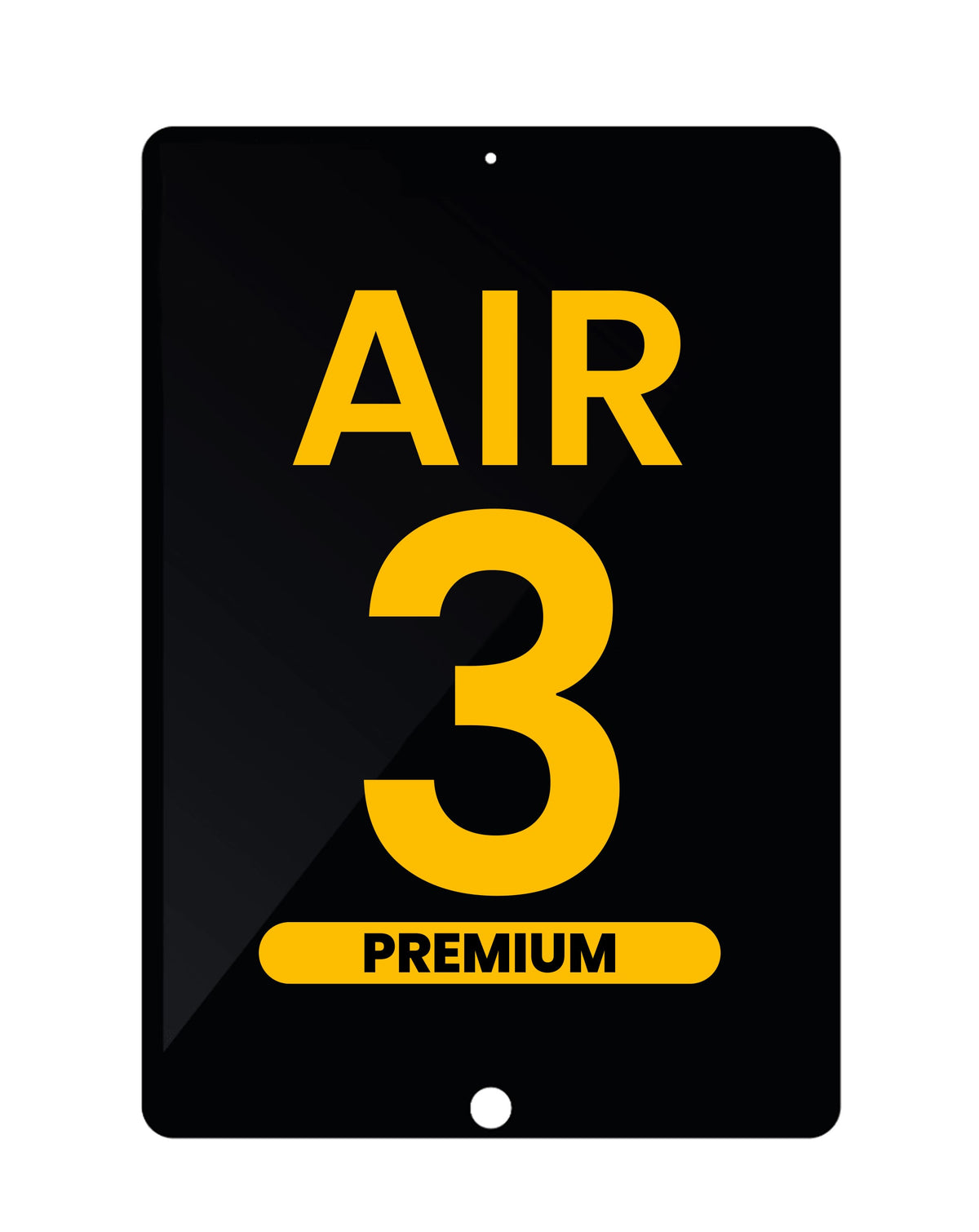 LCD and Digitizer Assembly for iPad Air 3 (BLACK) (Premium)