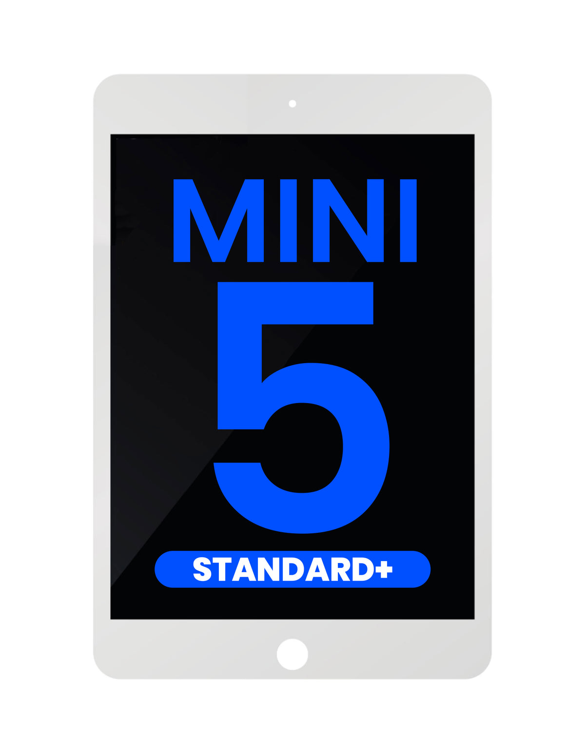 Standard+ LCD and Digitizer Assembly for iPad Mini 5 (WHITE) (Sleep / Wake Sensor Flex Pre-Installed)