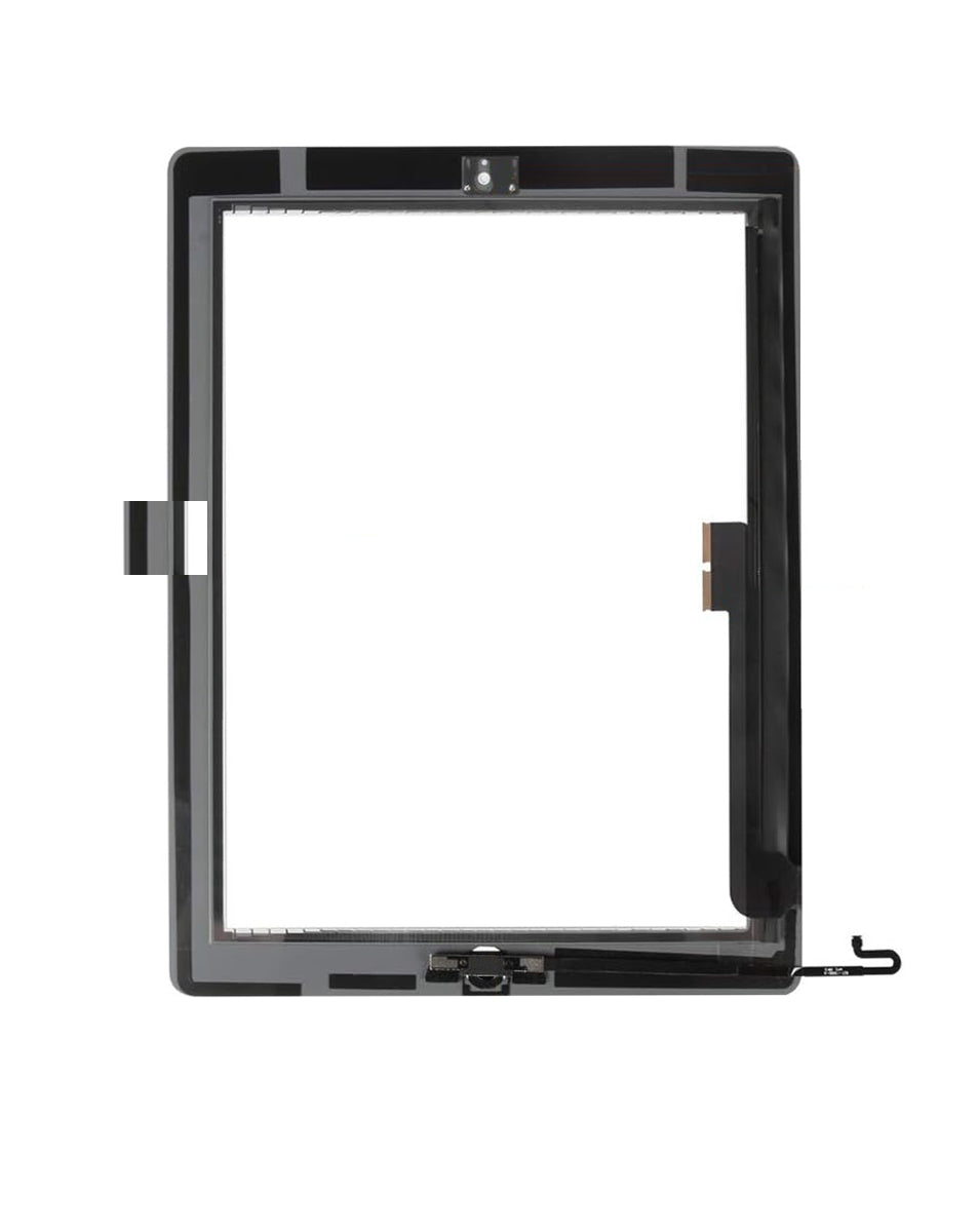 Standard+ Digitizer iPad 3 / iPad 4 (BLACK) (iPad 4 Home Button Pre-Installed)