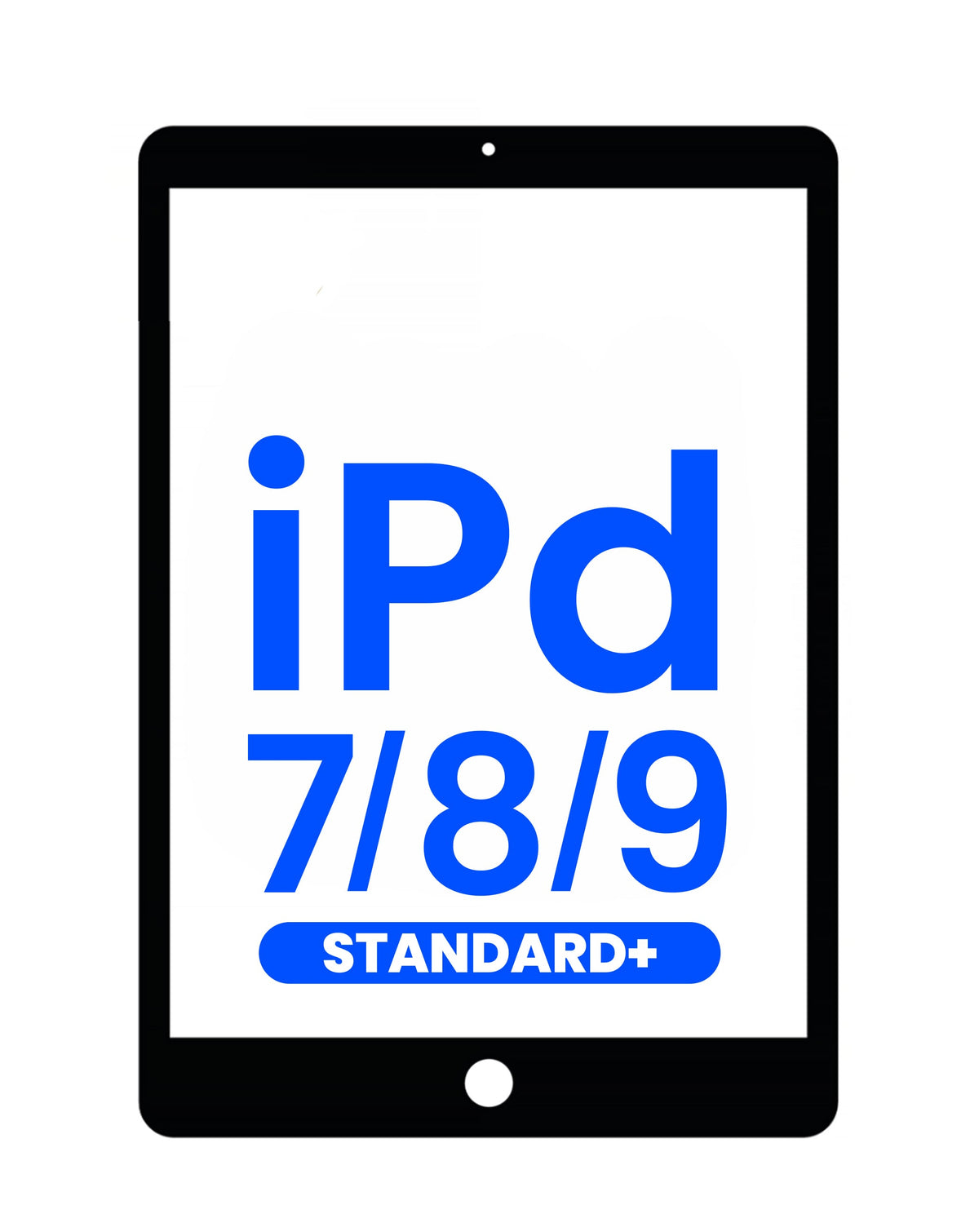 Standard+ Digitizer for iPad 7 (2019) / iPad 8 (2020) / iPad 9 (2021) (BLACK)