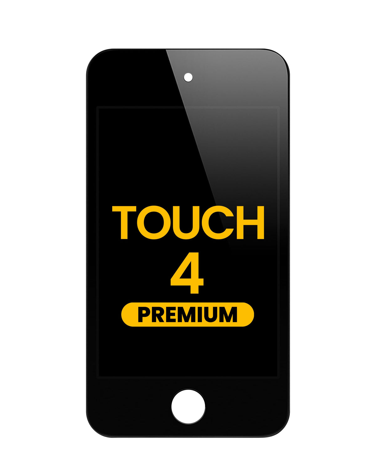 iPod Touch 4 LCD Assembly (BLACK) (Premium)