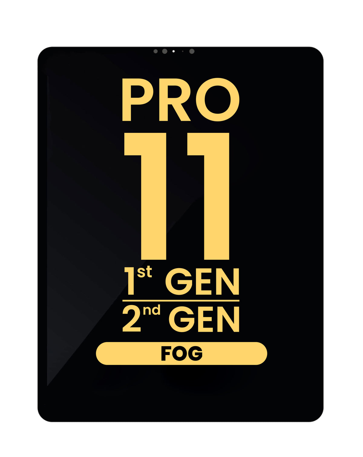 LCD and Digitizer Assembly for iPad Pro 11 (1st Gen / 2018) / (2nd Gen / 2020) (Premium Assembled)