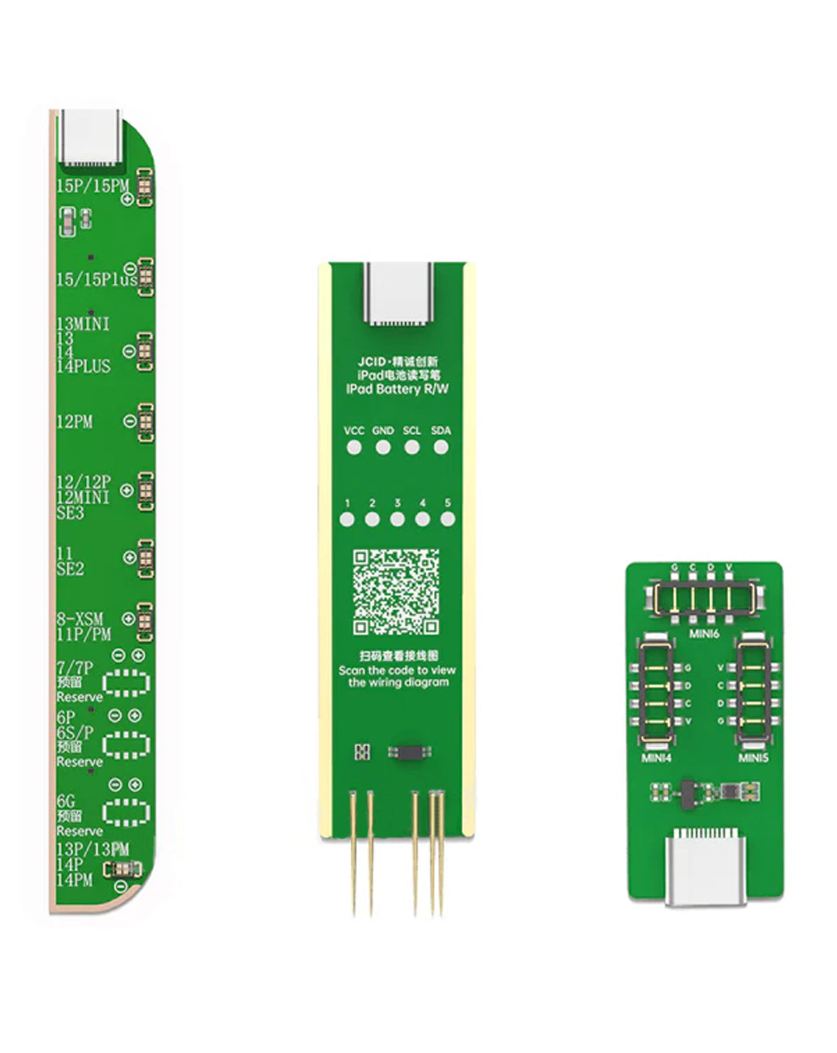 JCID Battery Battery Health Cycle Read Write Board For iPad Repair (Not Returnable)