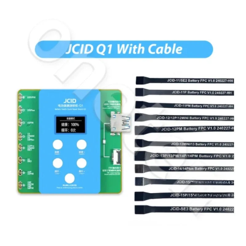 JCID Q1 Battery Health Quick Repair Board for iPhone 11 to 15 Pro Max
