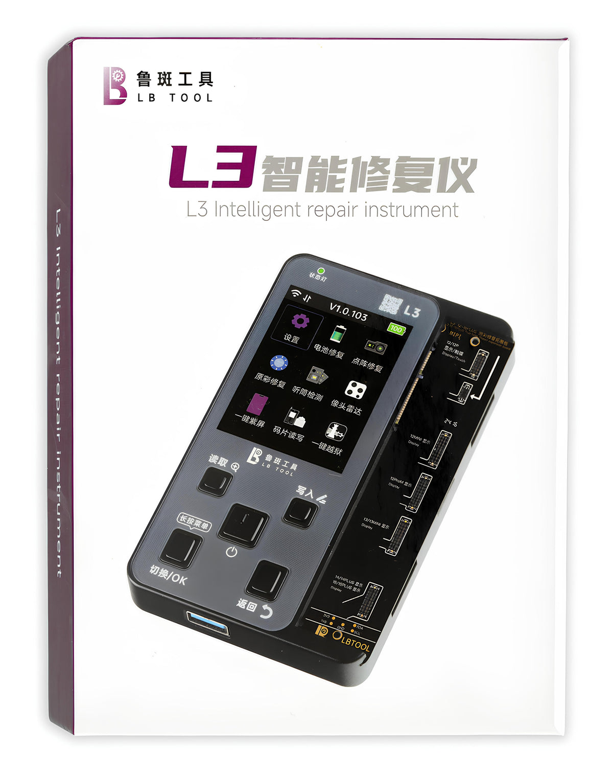 LUBAN L3 True Tone, Battery, Face ID and Camera Programmer (No Included Board)