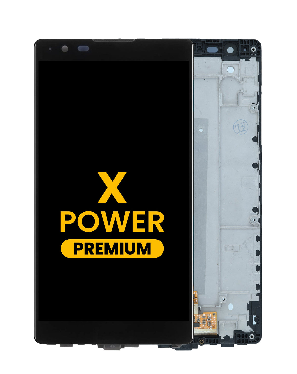 LCD Assembly with Frame for LG X Power (K210 / K450 / US610) (BLACK) (Premium)