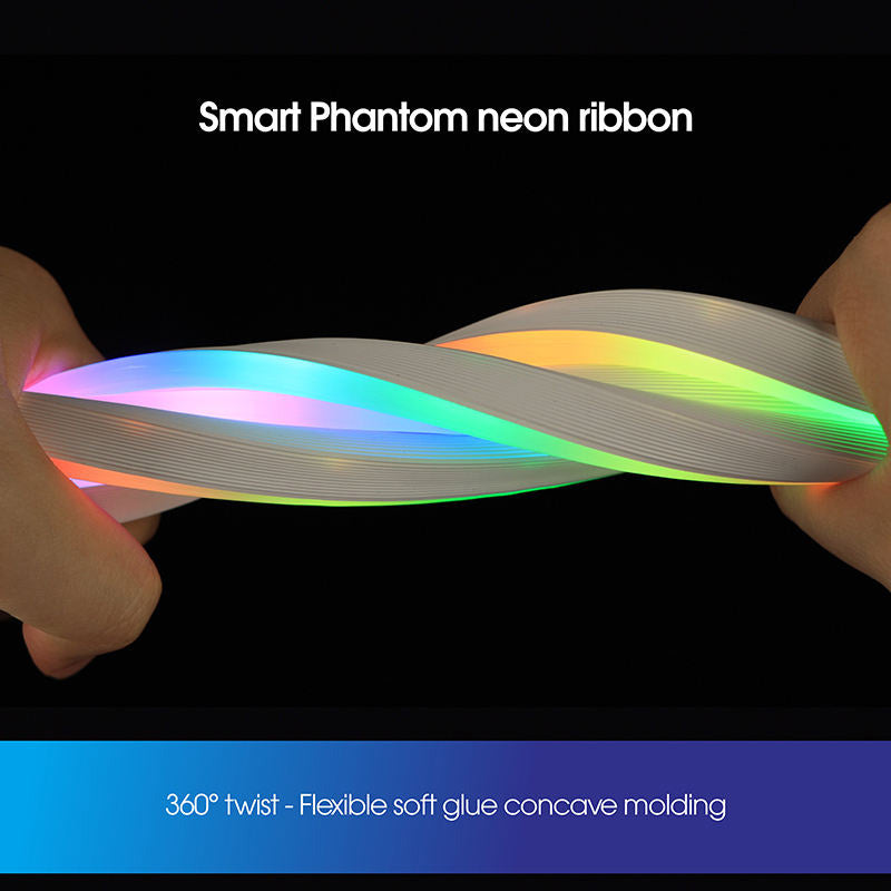 Bluetooth Control RGB Neon Style LED Strip (2m) (Only Ground Shipping)