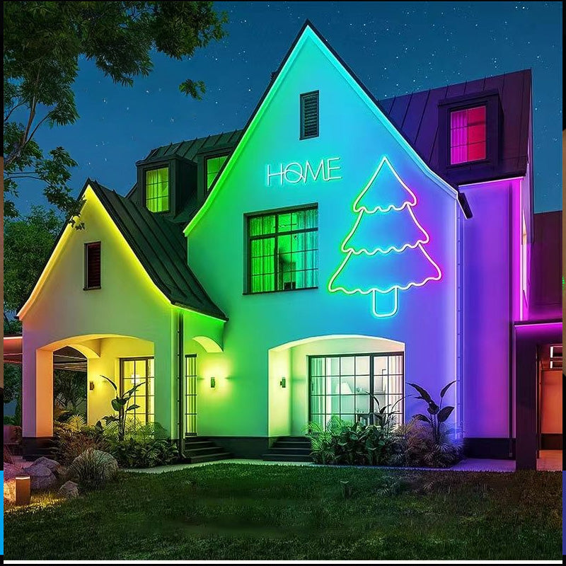 Bluetooth Control RGB Neon Style LED Strip (2m) (Only Ground Shipping)