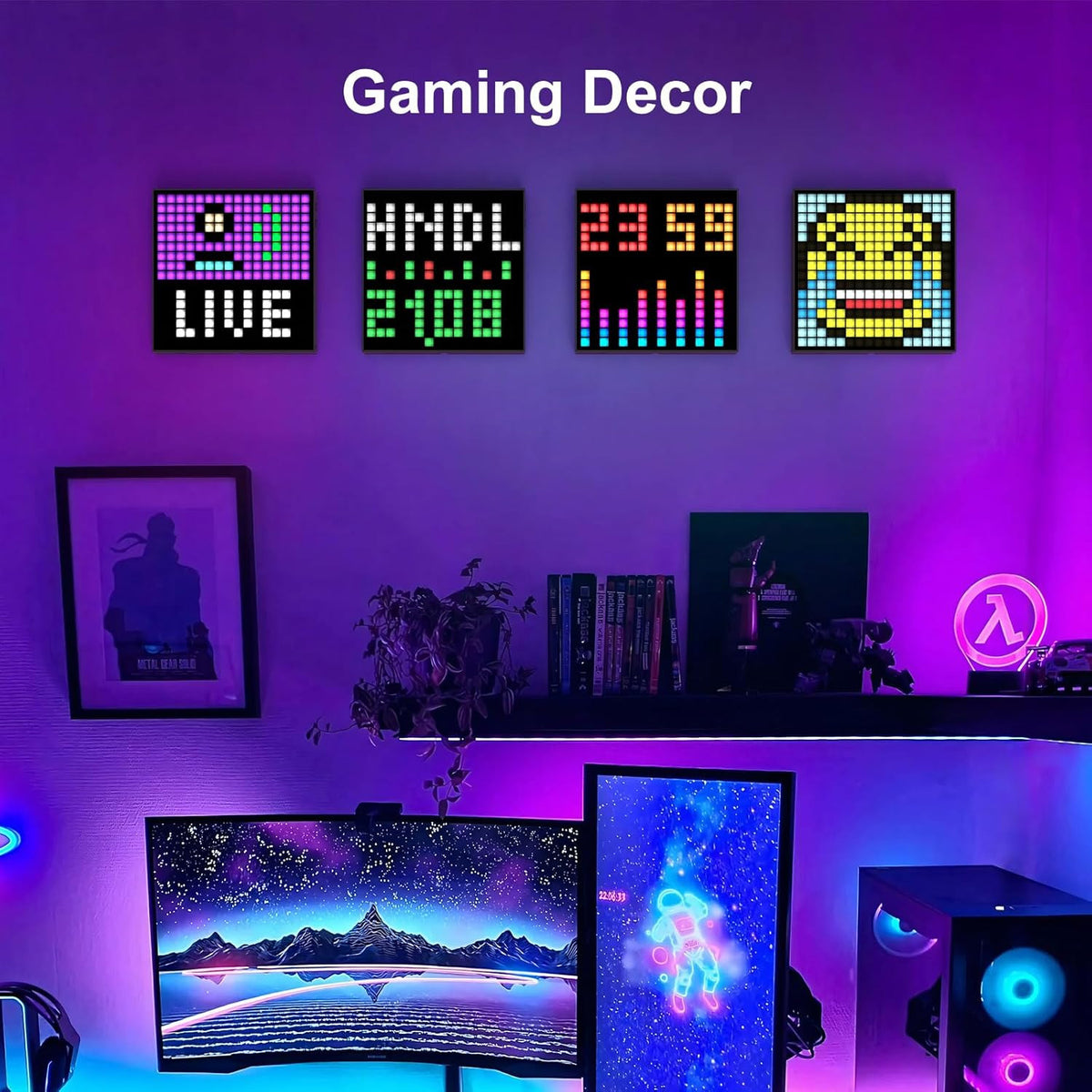 LED Matrix Application Controlled Pixel Screen Display (Only Ground Shipping)