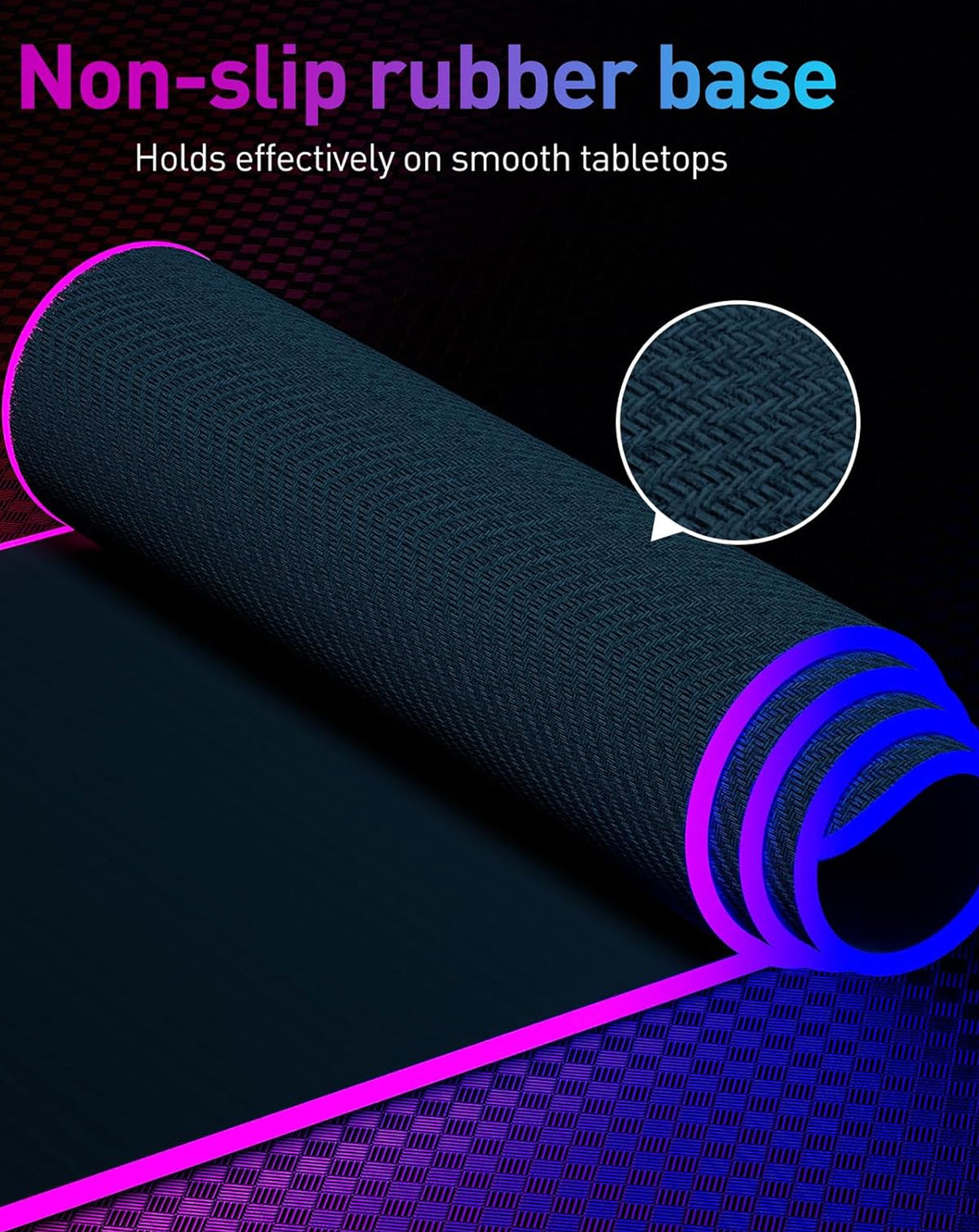 RGB Gaming Mouse Pad (80x30cm) (3mm Thickness) (Only Ground Shipping)