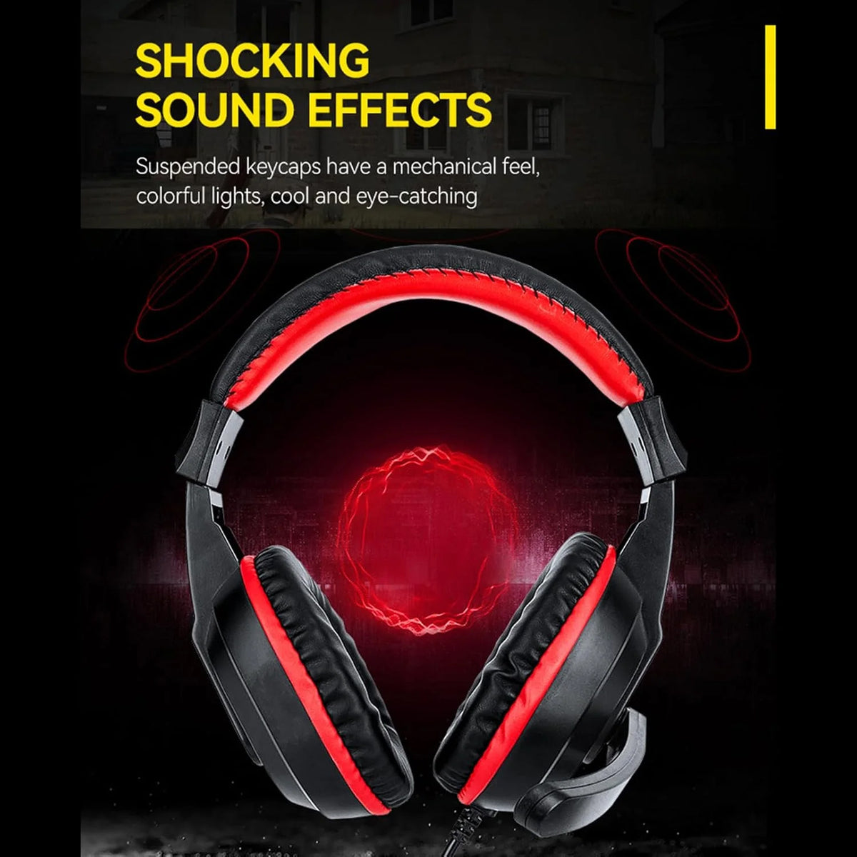 Low Latency Noise Cancelling Gaming Headset with Microphone (H150) (Only Ground Shipping)