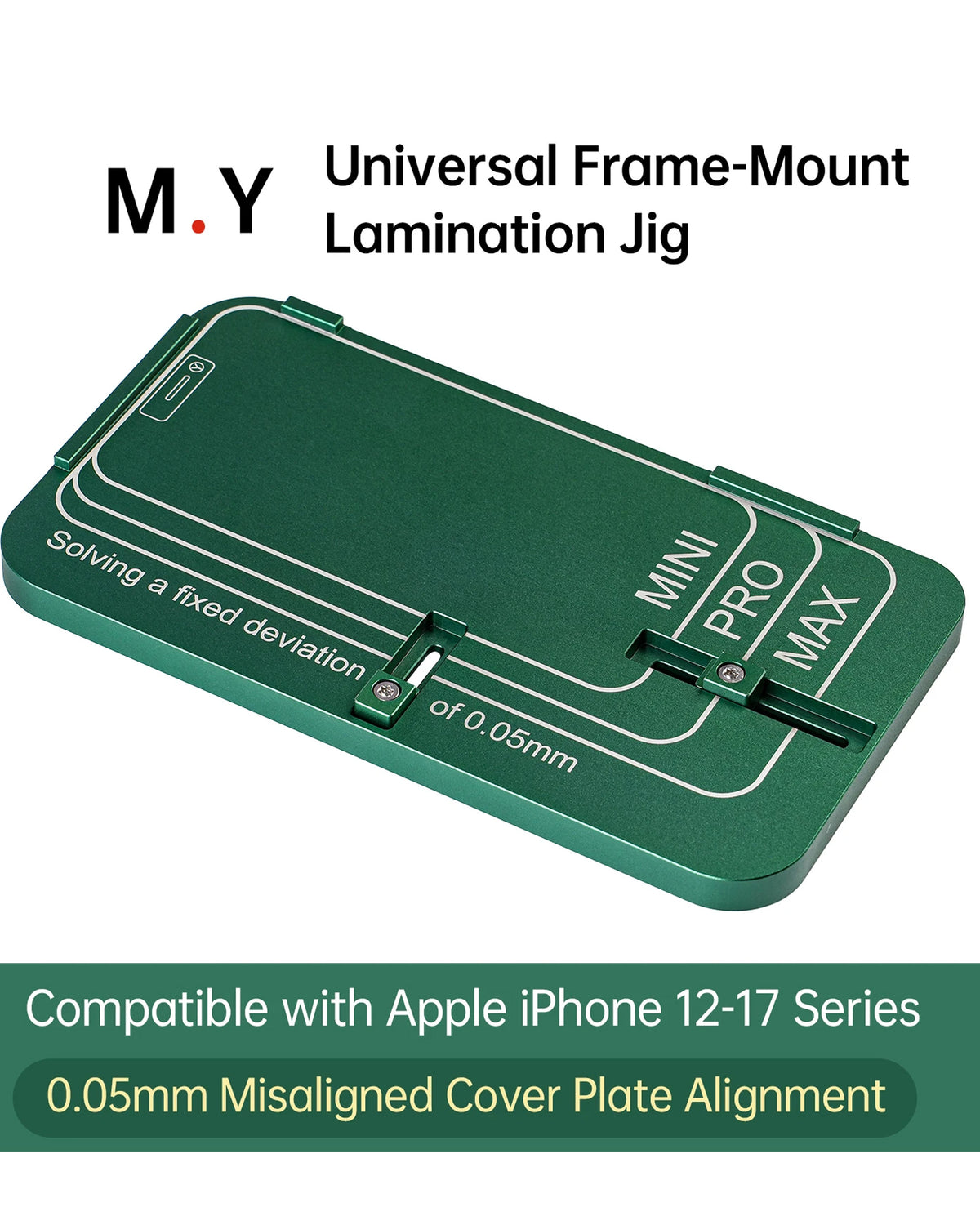 M.Y Solving Fixed Deviation of (0.05mm) for iPhone 12 to 17 Series