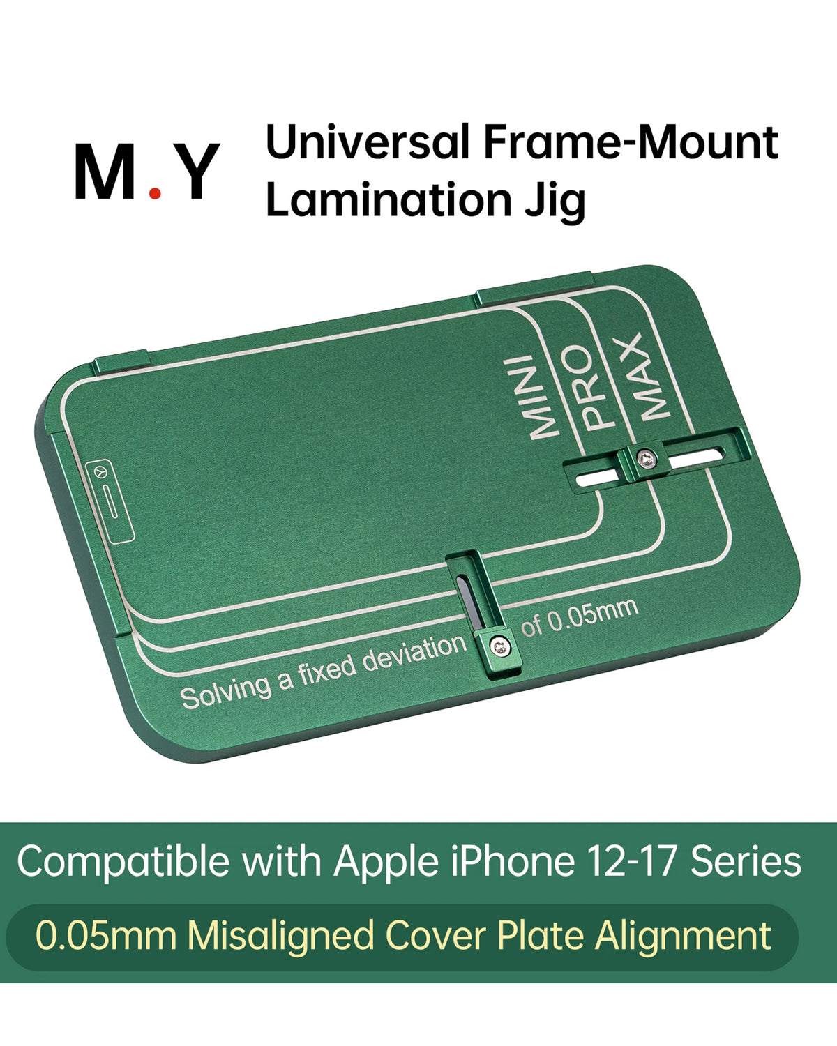 M.Y Solving Fixed Deviation of (0.05mm) for iPhone 12 to 17 Series