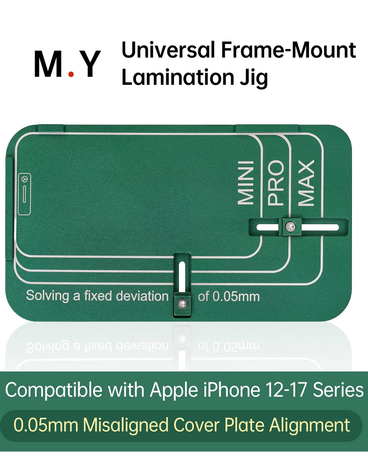 M.Y Solving Fixed Deviation of (0.05mm) for iPhone 12 to 17 Series