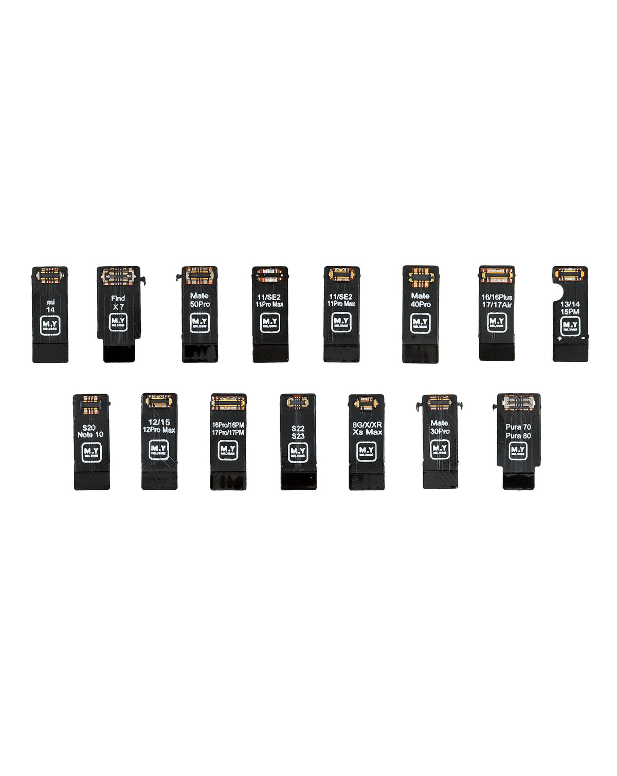M.Y Battery Socket Set for Android and iPhone (14 Pcs / Set)