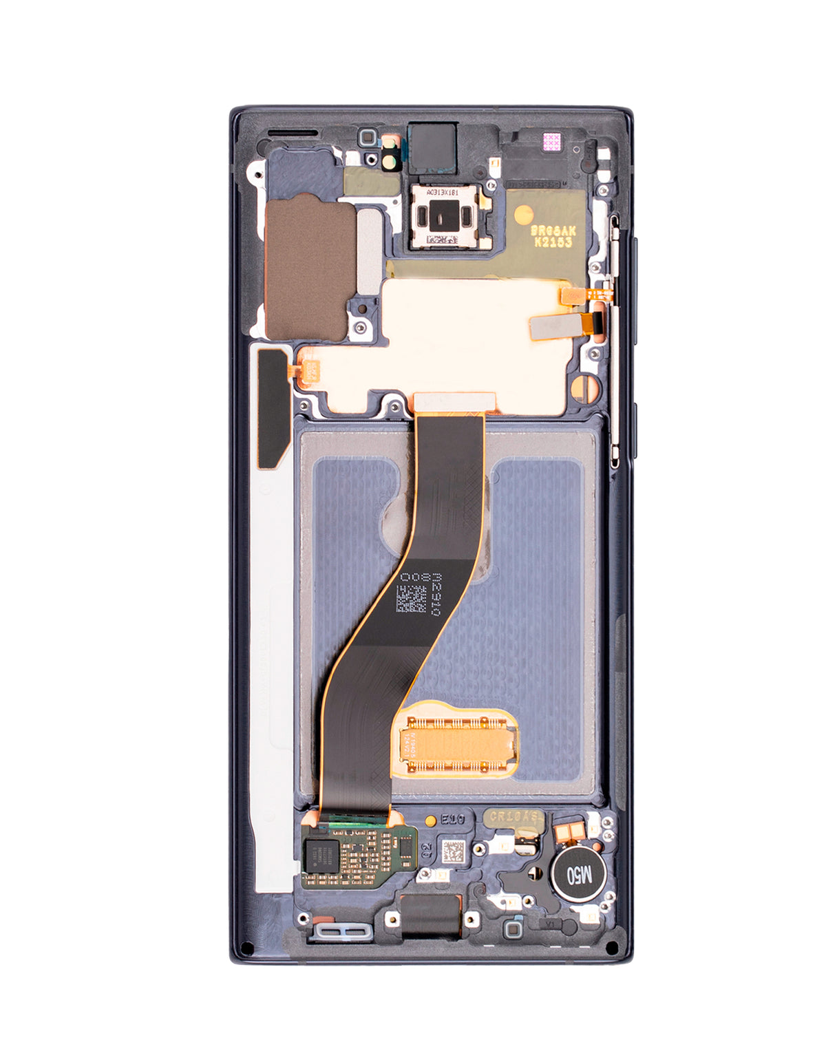 OLED Assembly with Frame for Galaxy Note 10 N970 (AURA GLOW) (Service Pack)