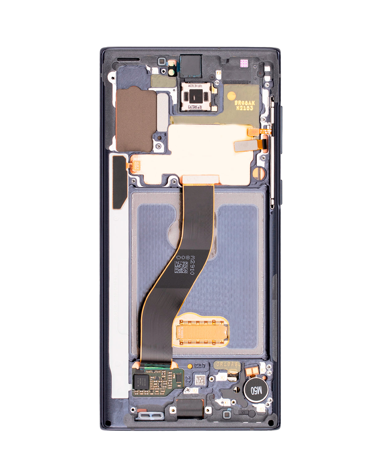 OLED Assembly with Frame for Galaxy Note 10 N970 (AURA BLACK) (Aftermarket OLED)