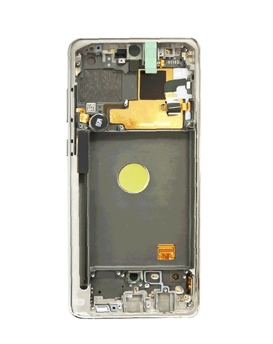 OLED Assembly with Frame for Galaxy Note 10 Lite N770 (AURA GLOW) (Aftermarket OLED)