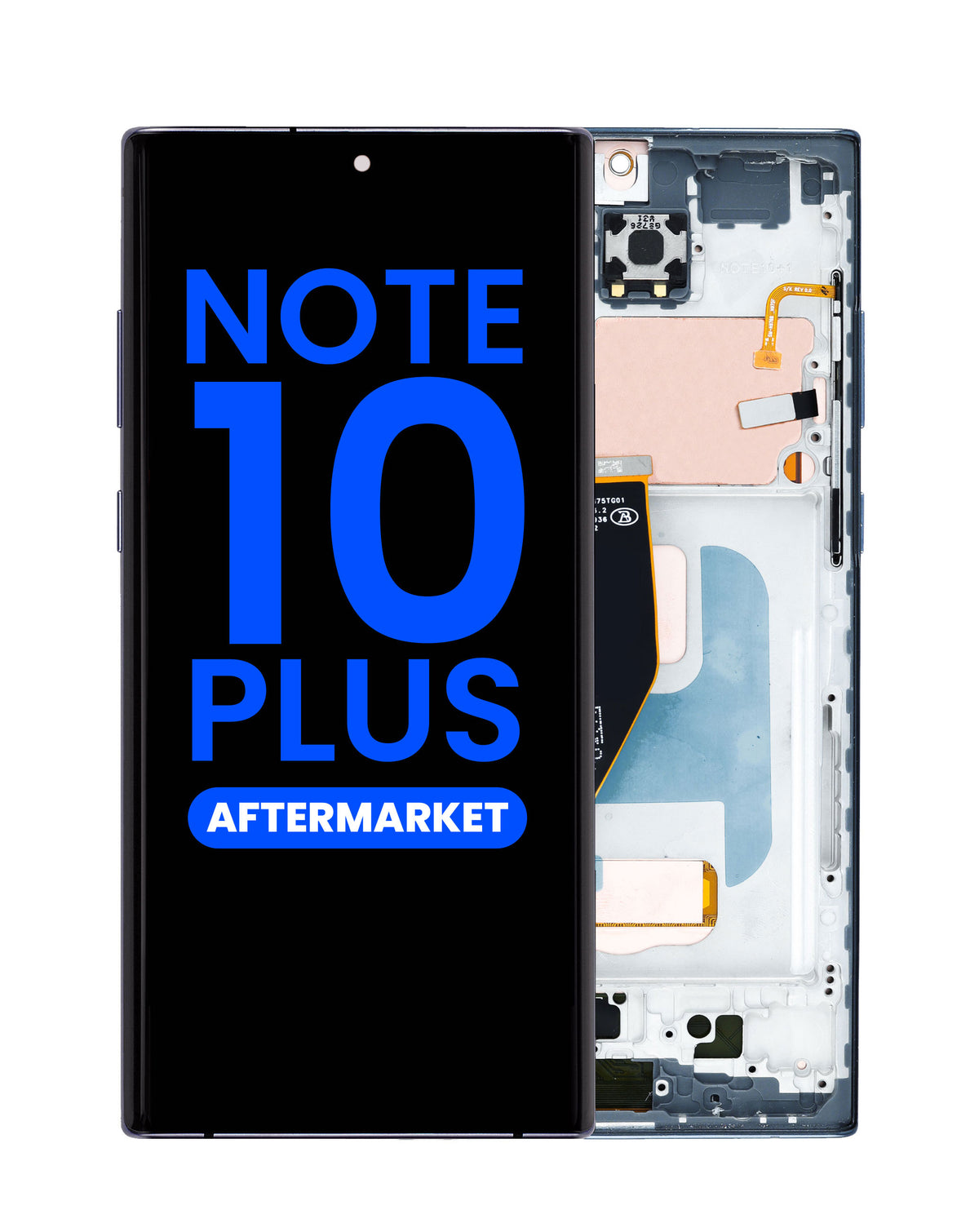 LCD Assembly with Frame for Galaxy Note 10 Plus N975 (without Fingerprint Sensor) (BLACK) (Aftermarket Incell)