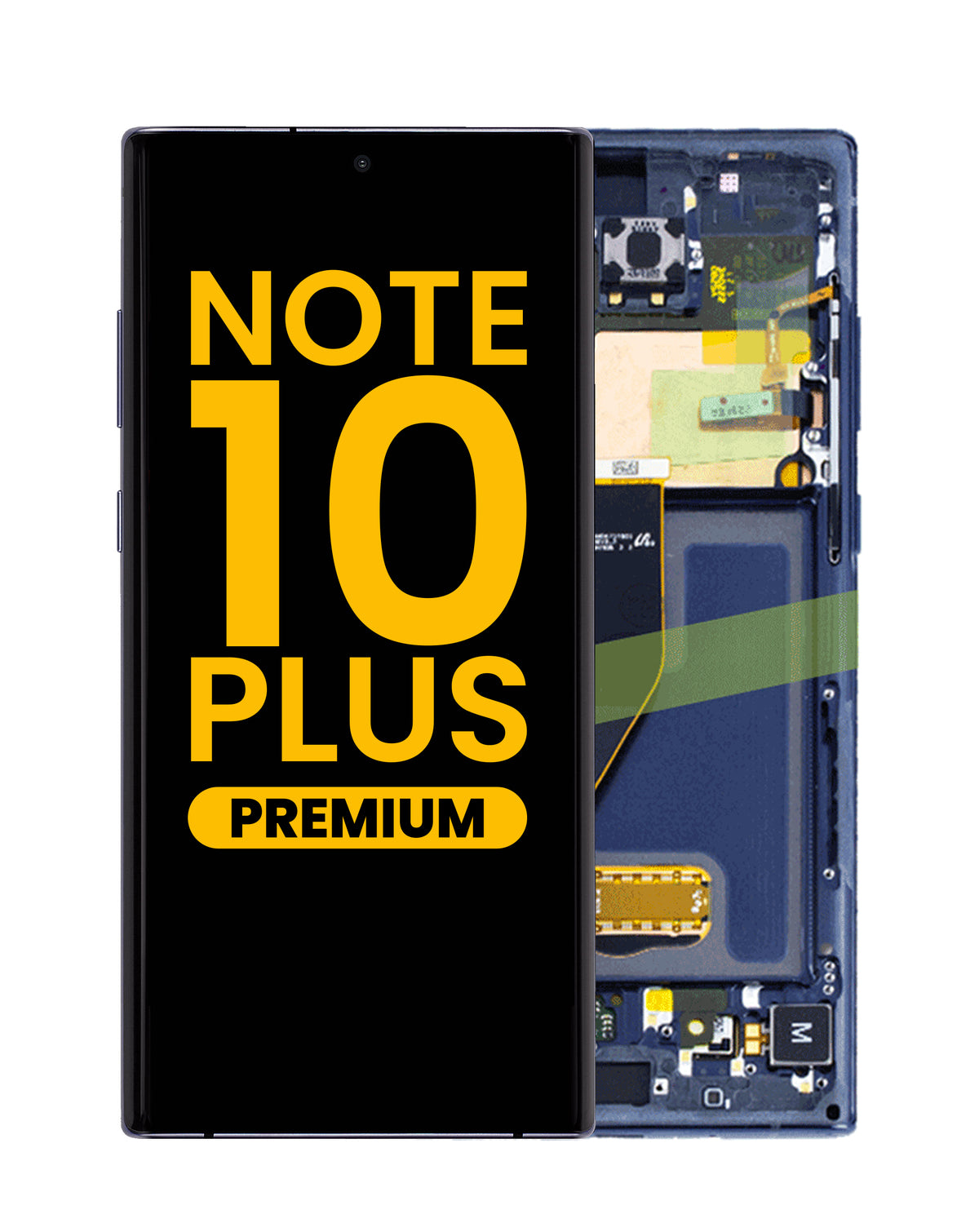 OLED Assembly with Frame for Galaxy Note 10 Plus N975 (AURA BLUE) (Premium)