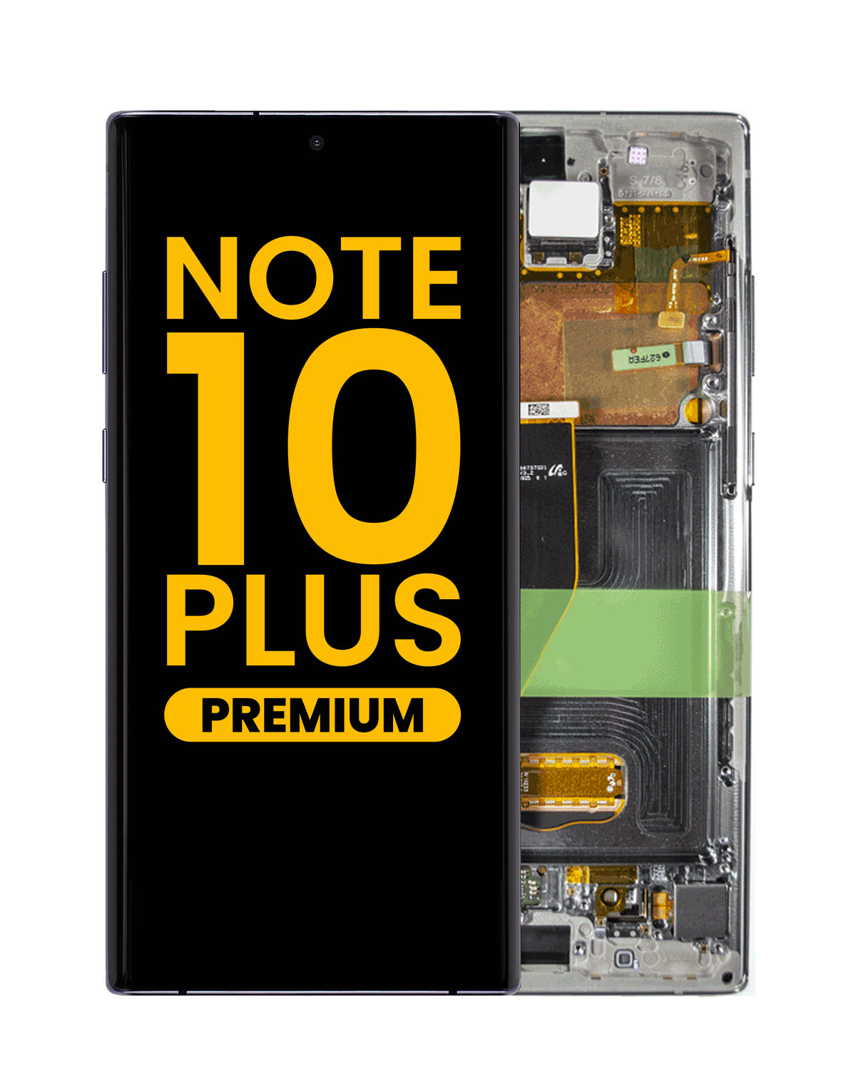 OLED Assembly with Frame for Galaxy Note 10 Plus N975 (AURA GLOW) (Premium)