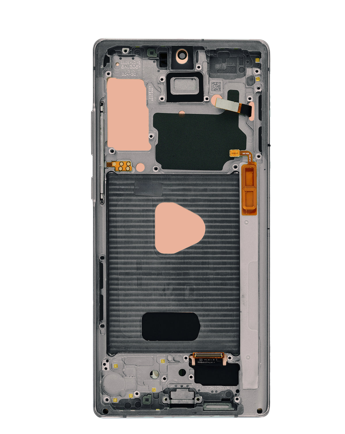 OLED Assembly with Frame for Galaxy Note 20 N980 / N981 (MYSTIC GRAY) (Aftermarket OLED)