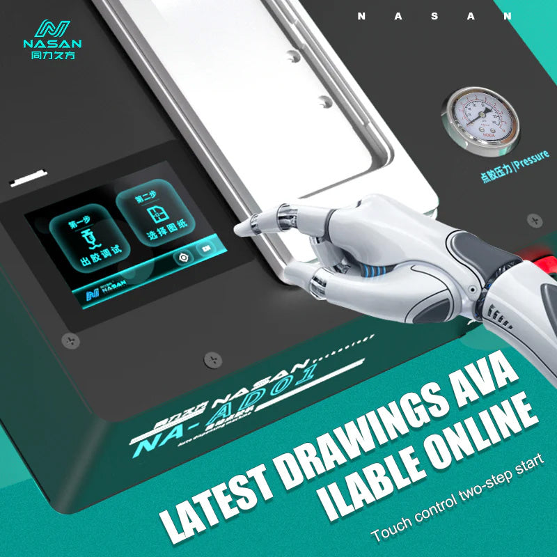 NASAN NA-AD01 Auto Glue Dispenser for iPhone X to 17 Pro Max Frame & Back Glass & Screen (Only Ground Shipping)