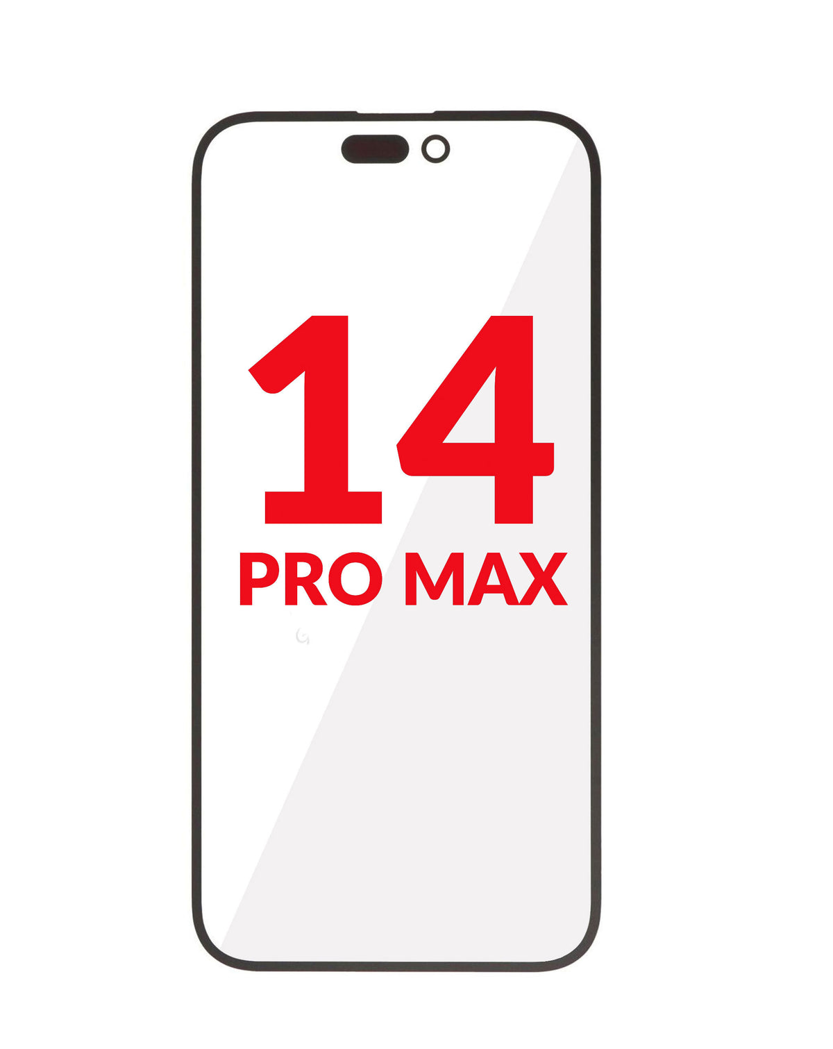 2-in-1 (Front Glass + OCA) for iPhone 14 Pro Max (Premium) (Pack of 10)