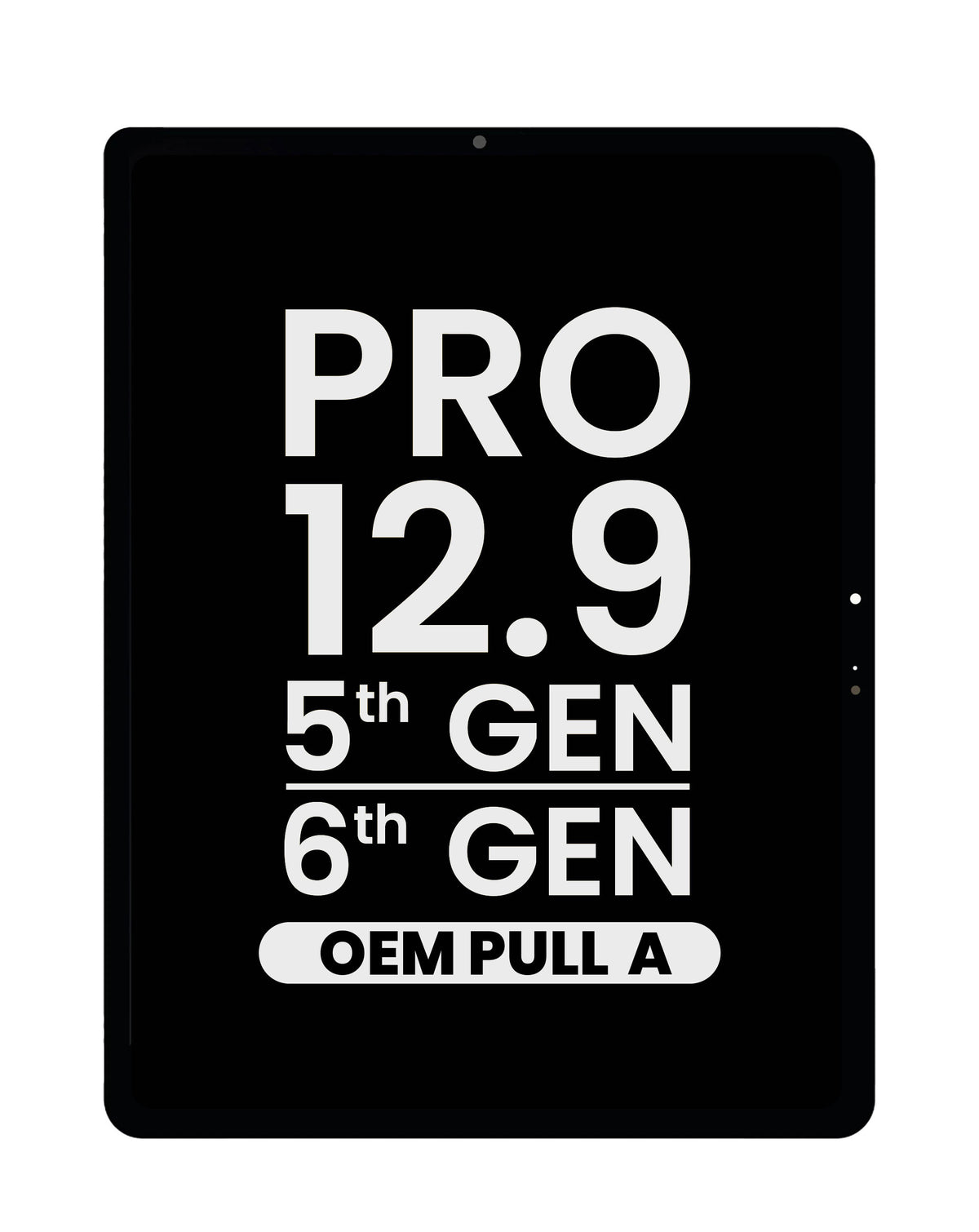 LCD and Digitizer Assembly for iPad Pro 12.9 (5th Gen / 2021) / (6th Gen / 2022) (OEM Pull A Grade)