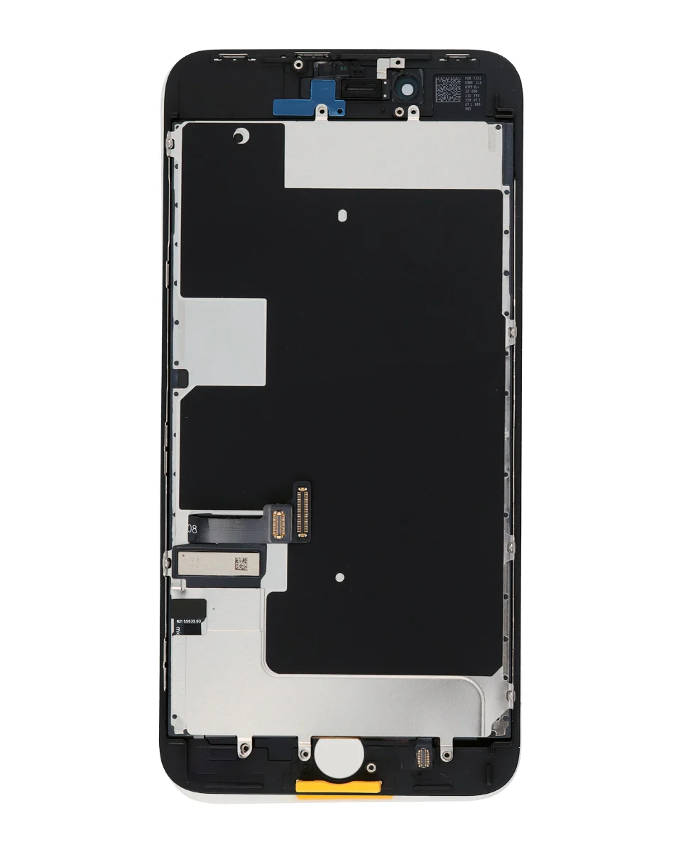 LCD Assembly with Steel Plate for iPhone 8 Plus (WHITE) (Aftermarket Incell / QV7) (Exclusive LCD Breakage)