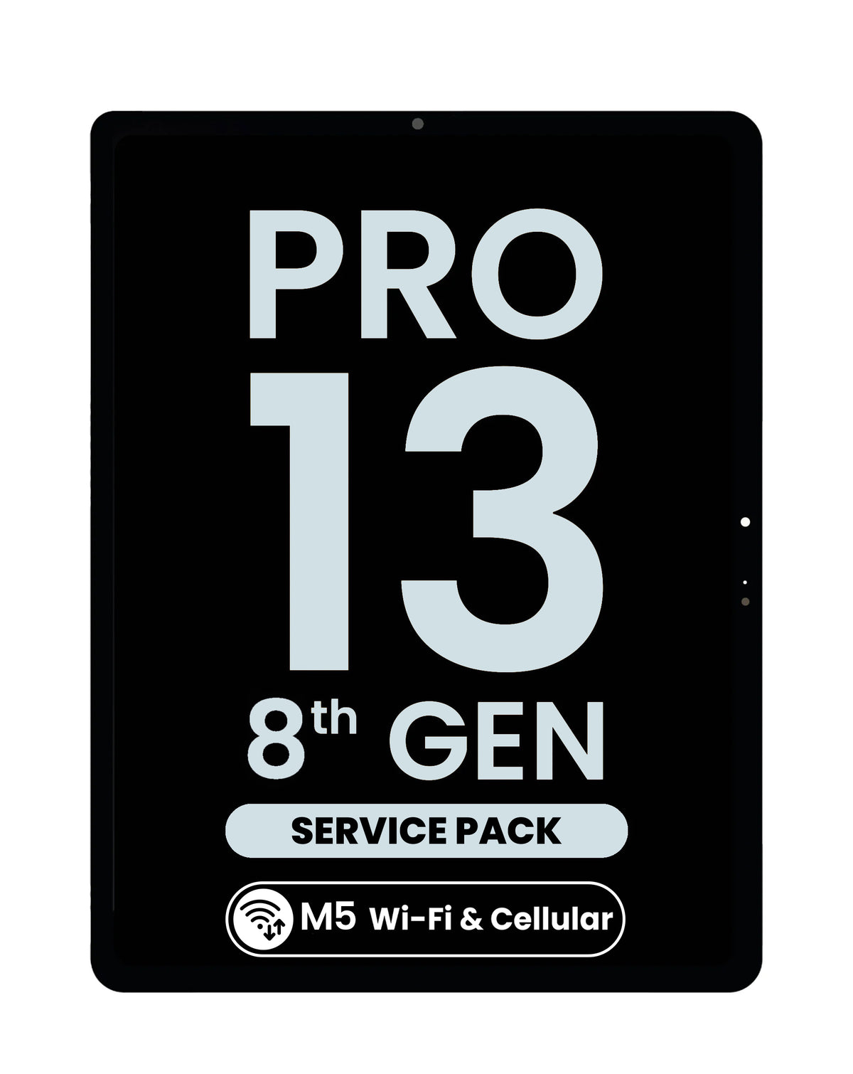 OLED Assembly for iPad Pro 13 (8th Gen / 2025) (M5 Wi-Fi+Cellular) (Service Pack)