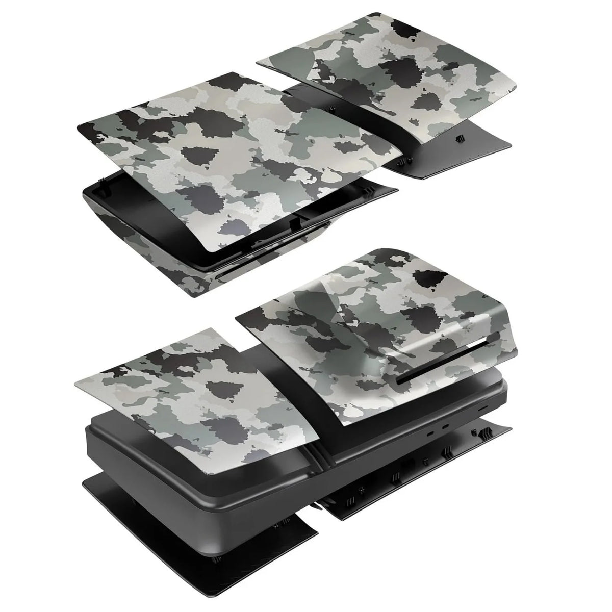 Faceplate Cover (CAMO) for PlayStation 5 Pro (Disc Edition) (NO LOGO) (Only Ground Shipping)