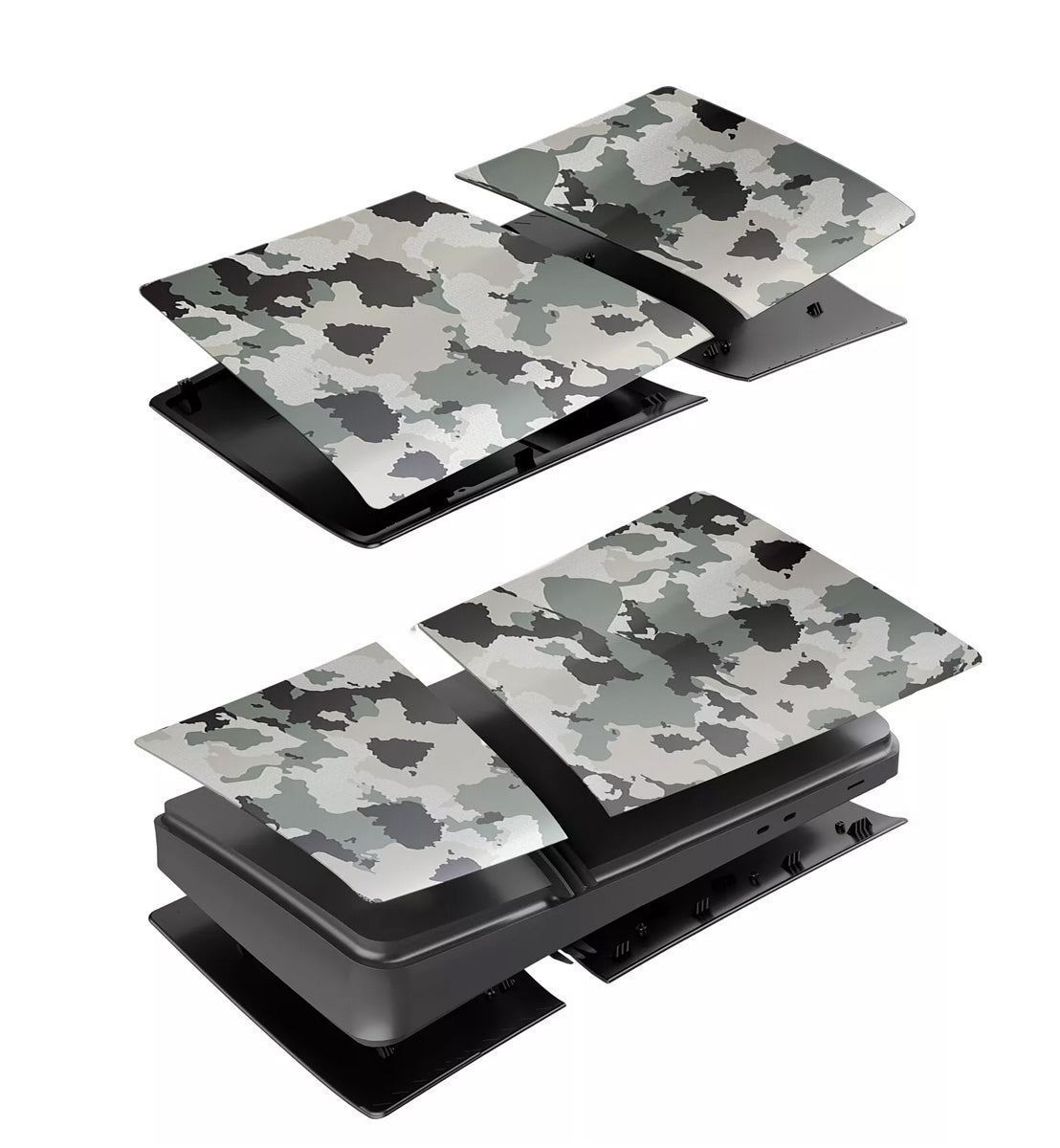 Faceplate Cover (CAMO) for PlayStation 5 Pro (Digital Edition) (NO LOGO) (Only Ground Shipping)