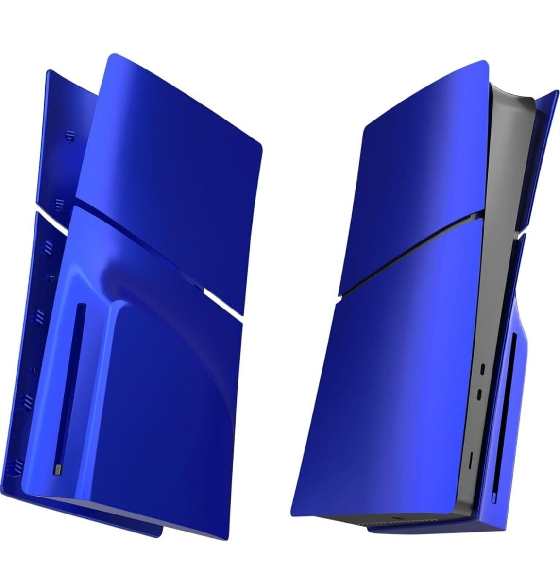Faceplate Cover (BLUE) (4 Piece Set) for PlayStation 5 Slim Disc Edition (NO LOGO) (Only Ground Shipping)