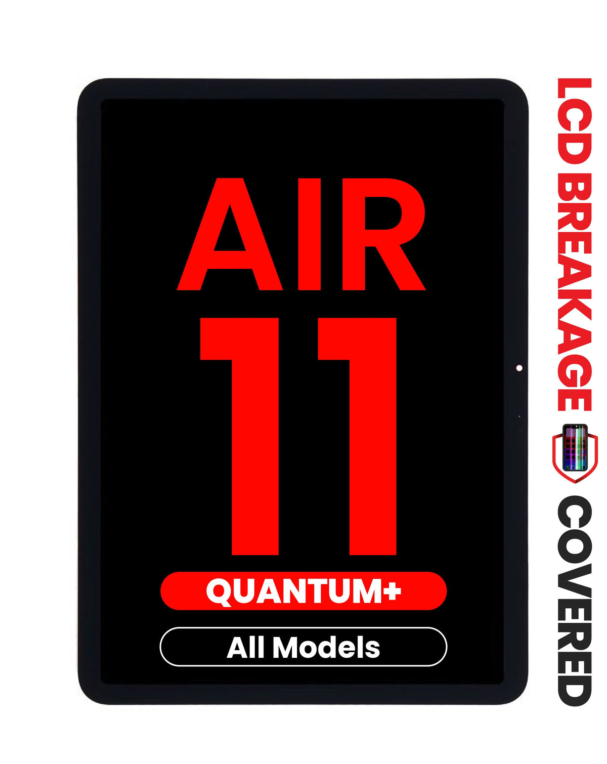 Quantum+ LCD and Digitizer Assembly for iPad Air 11 (2024 / 2025 / 2026) (All Models) (Exclusive LCD Breakage Warranty)