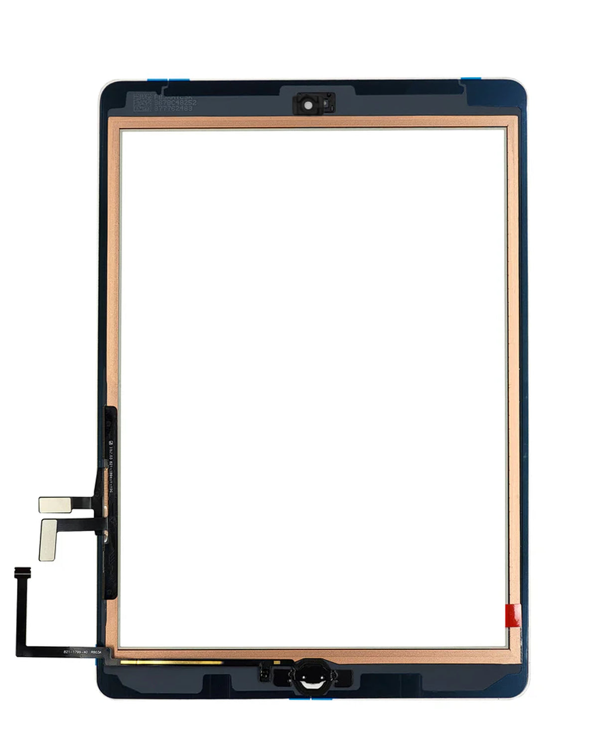 Quantum+ Digitizer iPad 5 (2017) / Air 1(WHITE) (Air 1 Home Button Pre-Installed)