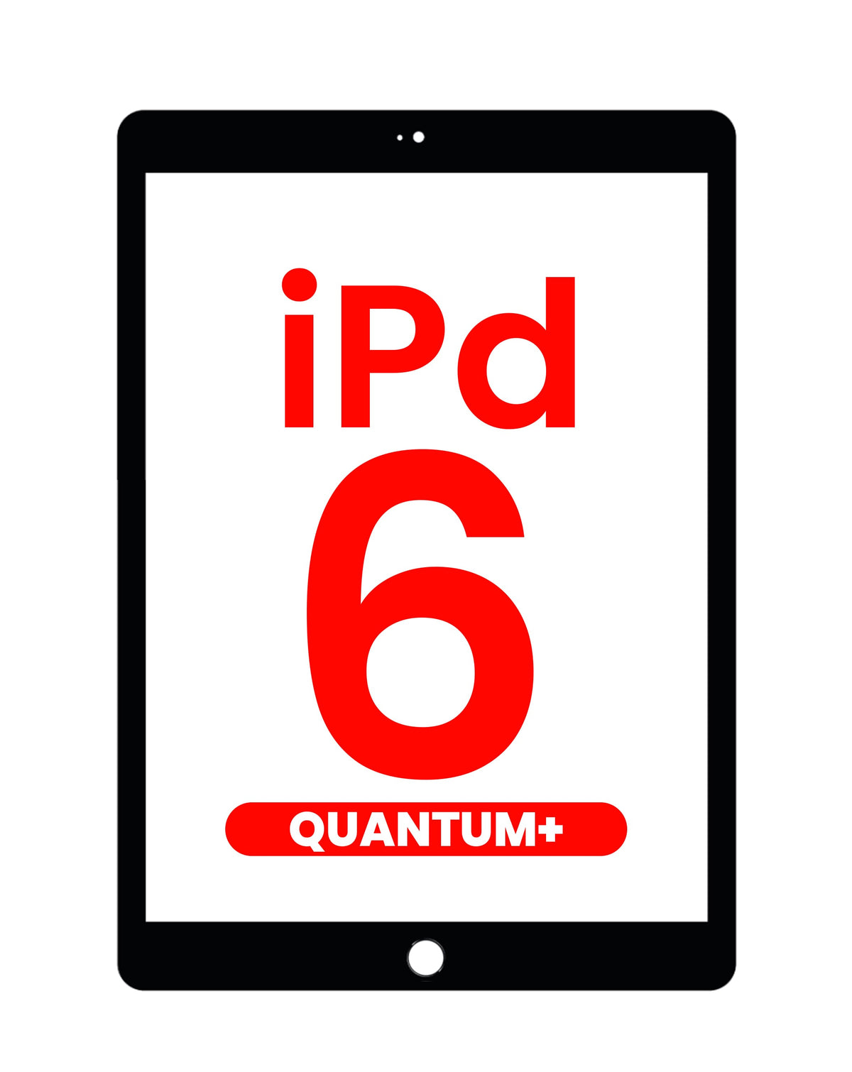 Quantum+ Digitizer iPad 6 (2018) (BLACK)