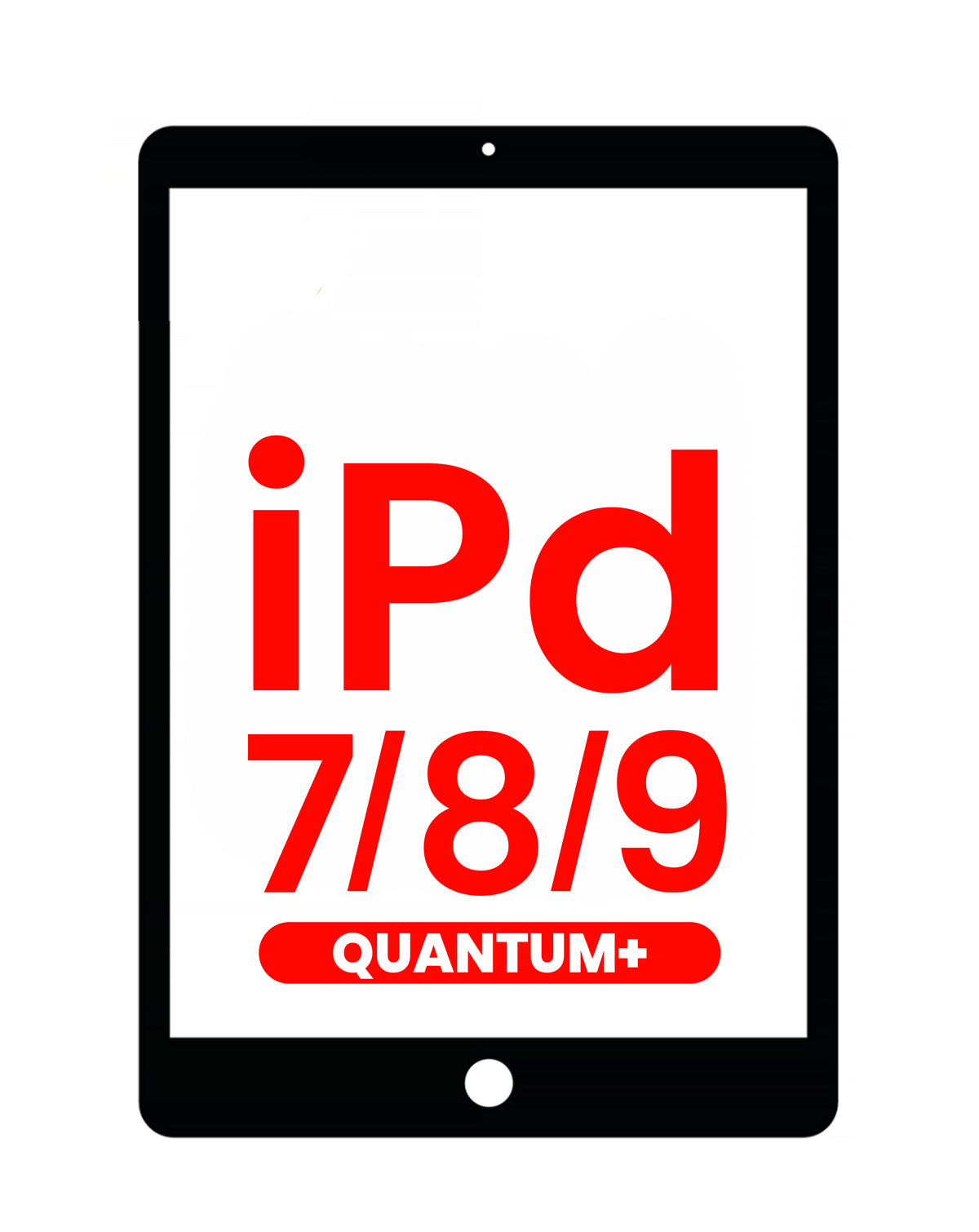 Quantum+ Digitizer for iPad 7 (2019) / iPad 8 (2020) / iPad 9 (2021) (BLACK)