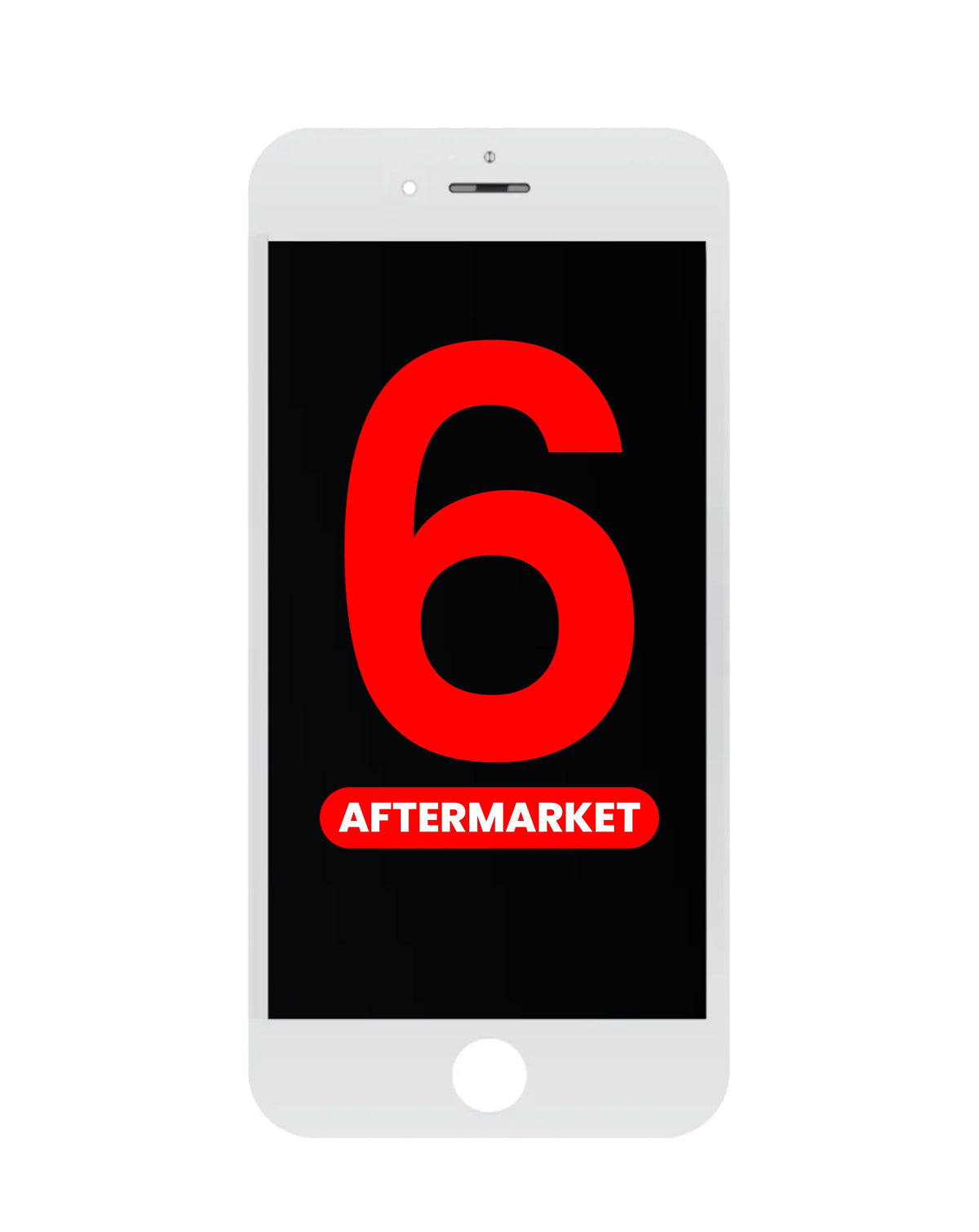 LCD Assembly for iPhone 6 (WHITE) (Aftermarket / QV5)