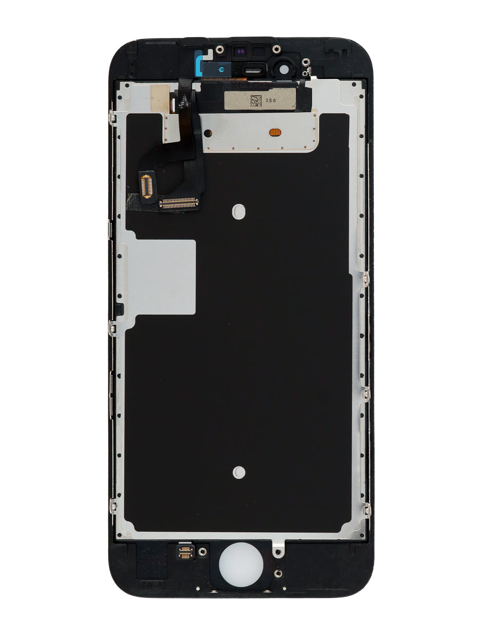 LCD Assembly with Steel Plate for iPhone 6S (BLACK) (Aftermarket / QV6)