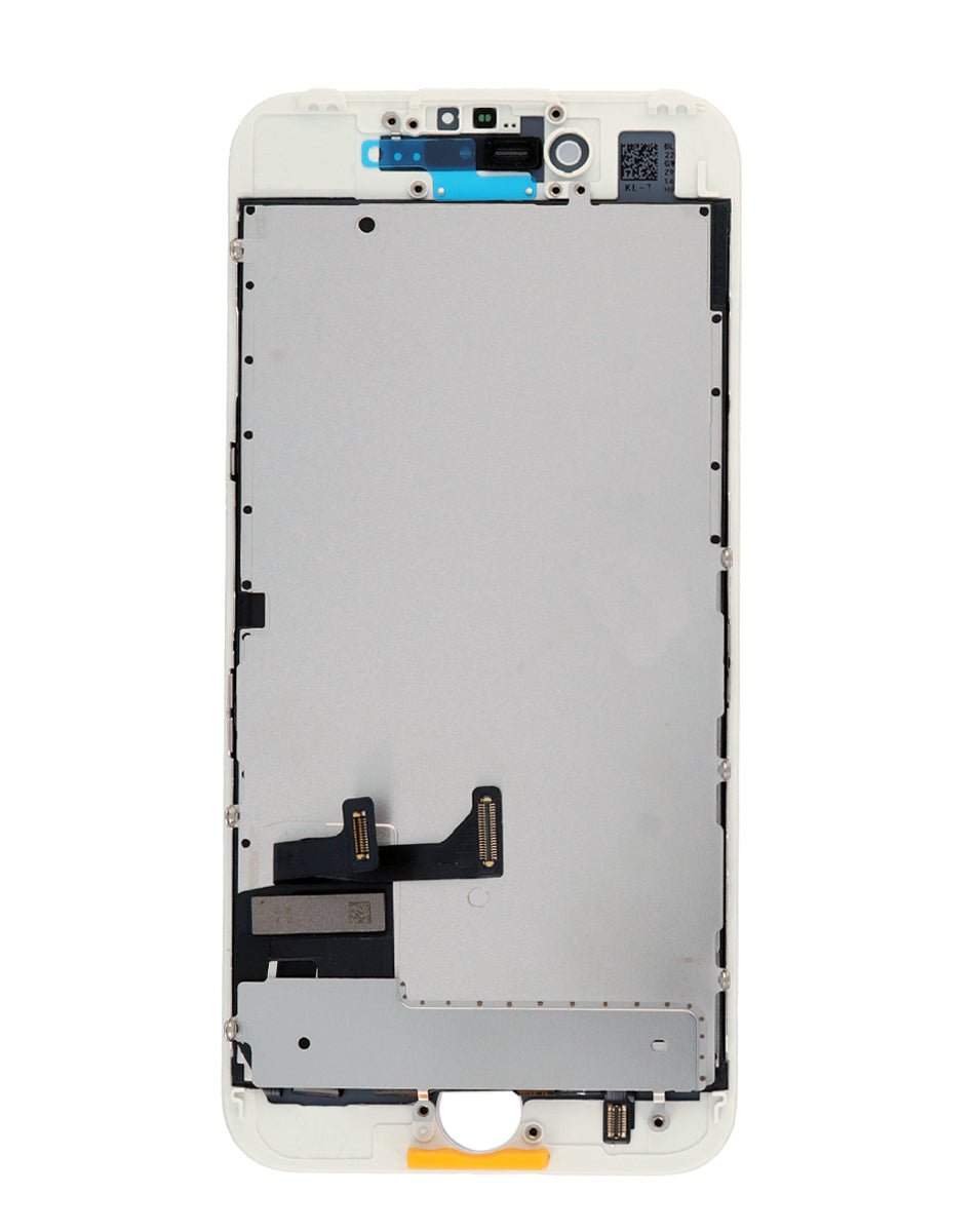 LCD Assembly with Steel Plate for iPhone 7 (WHITE) (Aftermarket / QV6)