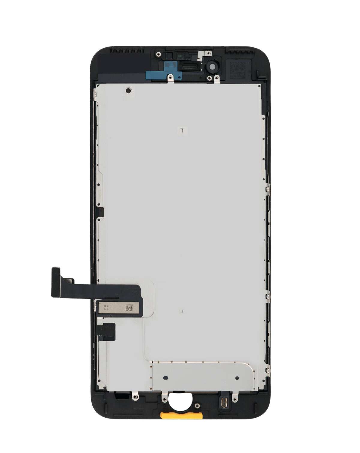LCD Assembly with Steel Plate for iPhone 7 Plus (BLACK) (Aftermarket / QV6)