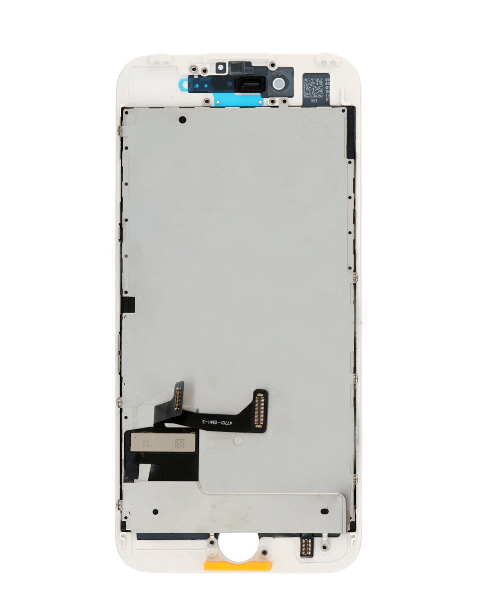 LCD Assembly with Steel Plate for iPhone 7 (WHITE) (Aftermarket Incell / QV7) (Exclusive LCD Breakage)