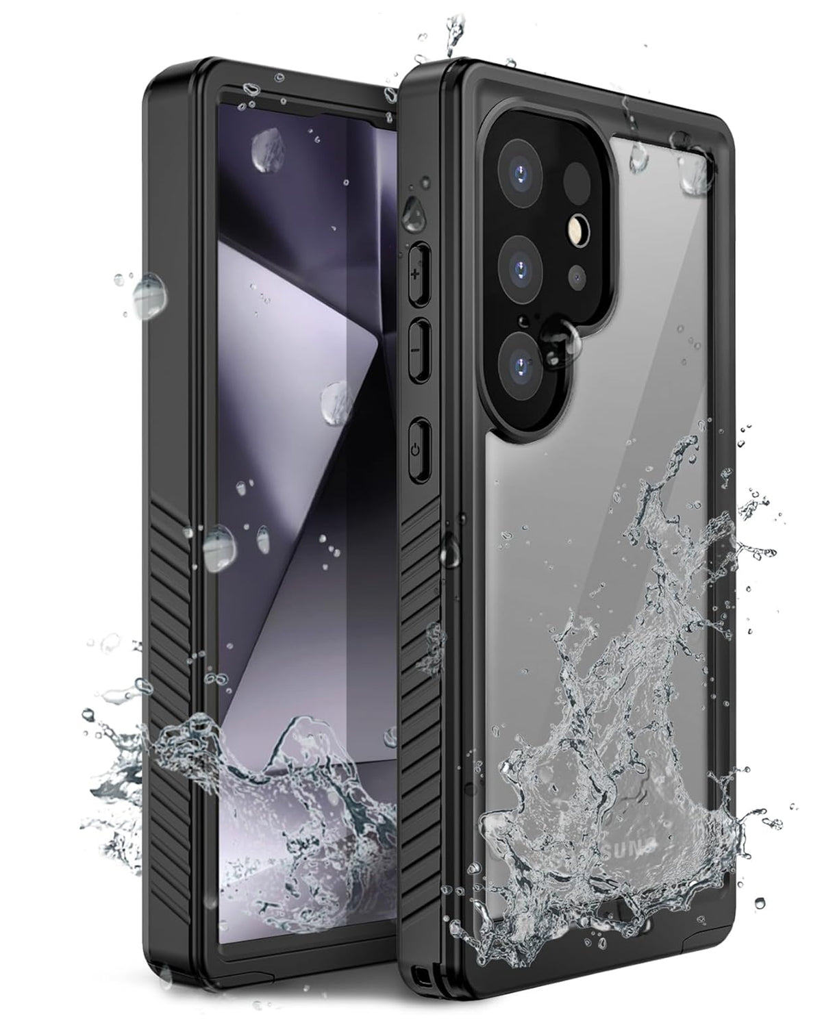 Galaxy S24 Ultra REDPEPPER FS Series Transparent Waterproof Hybrid Case (Only Ground Shipping)