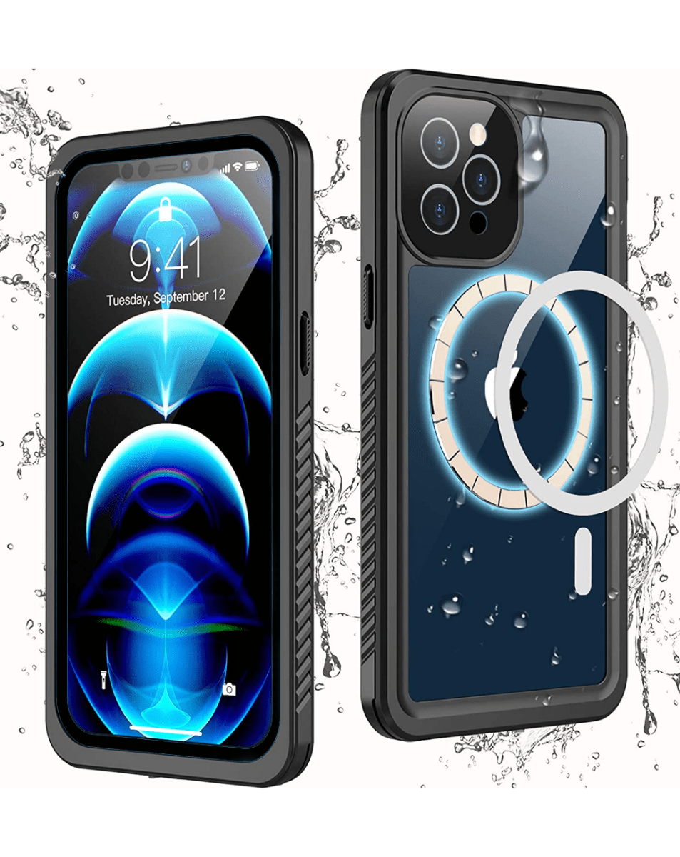 iPhone 12 Pro Max REDPEPPER Msafe FS Series Transparent Waterproof Hybrid Case (Only Ground Shipping)