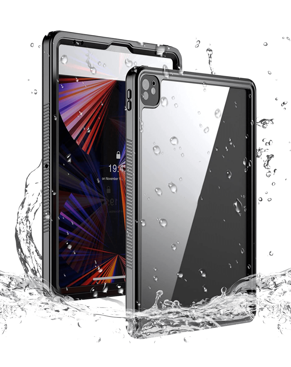 REDPEPPER Waterproof Tablet Case for iPad Pro 12.9 (3rd Gen 2018) / iPad Air 13 (M2 2024 / M3 2025 / M4 2026) (Only Ground Shipping)