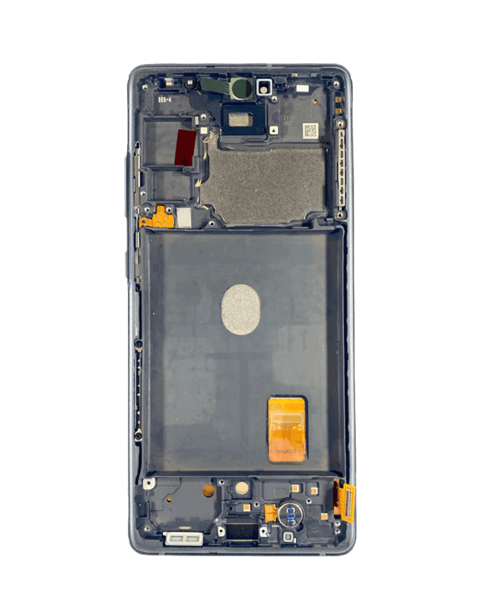 OLED Assembly with Frame for Galaxy S20 FE (G780) (Cloud Navy) (Premium)
